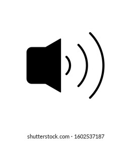 sound volume icon design vector template