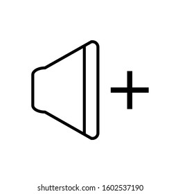 sound volume icon design vector template