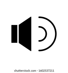 sound volume icon design vector template
