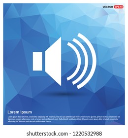 Sound volume icon - Free vector icon