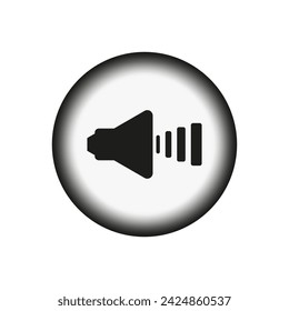 Sound volume icon. Vector illustration. eps 10.