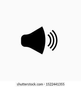 
Sound Volume Icon - Vector, Sign and Symbol for Design, Presentation, Website or Apps Elements.