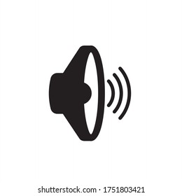 sound volume icon vector symbol illustration