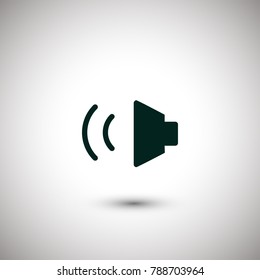 Sound, Volume, Loudspeaker vector icon