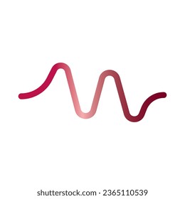 sound wave abstract logo design with a creative and modern concept. logo for business, music, tunes.