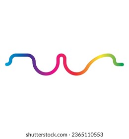 sound wave abstract logo design with a creative and modern concept. logo for business, music, tunes.