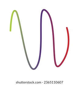 sound wave abstract logo design with a creative and modern concept. logo for business, music, tunes.