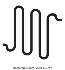 sound wave abstract logo design with a creative and modern concept. logo for business, music, tunes.