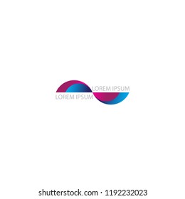 sound wave art abstract vector background for logo icon apps