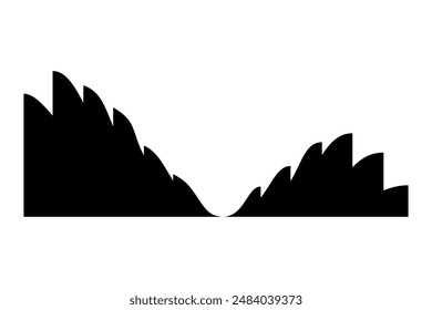 Sound wave. Audio digital equalizer technology, musical pulse vector Illustration. Voice line waveform or volume level symbol. Curve radio wave