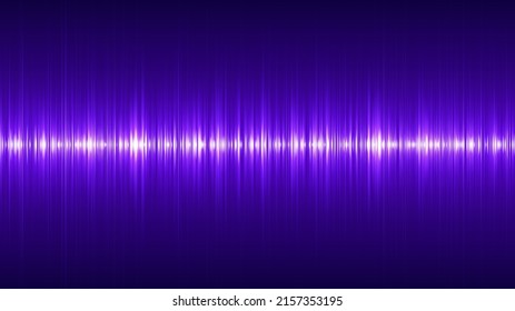 Sound wave. Audio recording. Abstract vector background