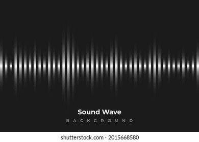 Fondo de onda de sonido. Ecualizador. Vector Eps10