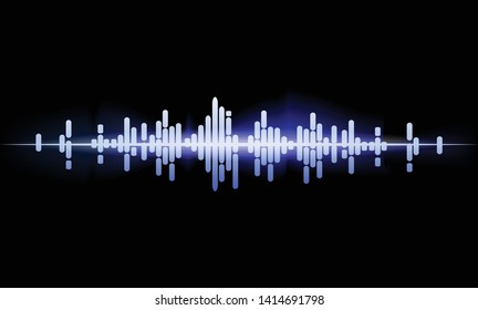 sound wave effect on background