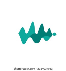 Sound wave equalizer Music design isolated on white background. Vector Illustration
