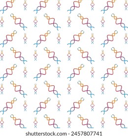 Sound wave functional trendy multicolor repeating pattern vector illustration background design