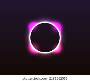 the sound wave is glowing in the dark.