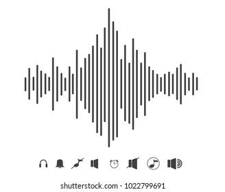 the sound wave icon 