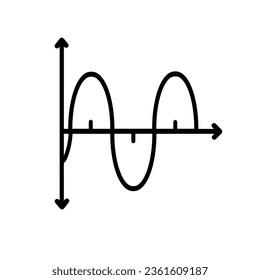 Sound Wave Icon (Audio Icon), True Black Icon