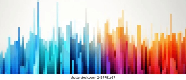Sound wave icon halftone texture vector design horizontal dotted in black color