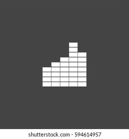 Sound wave icon illustration isolated vector sign symbol