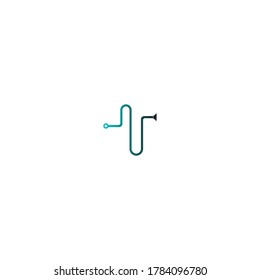 Sound wave icon logo design vector illustration