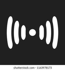 Sound Wave Icon Logo Vector