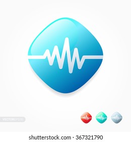 Sound Wave Icon Set