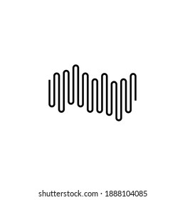 sound wave icon set vector symbol