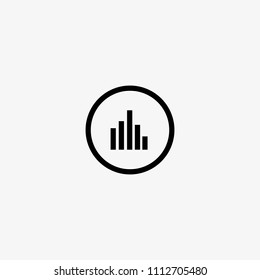 sound wave icon silhouette vector illustration
