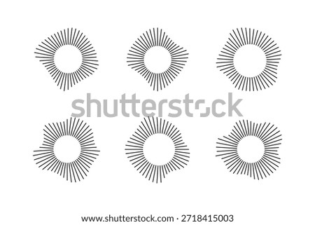 sound wave icon, tech design, Vector, illustration
