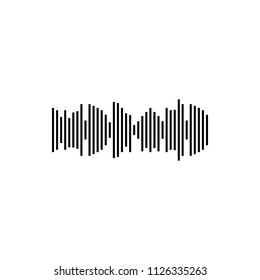 Sound wave icon vector
