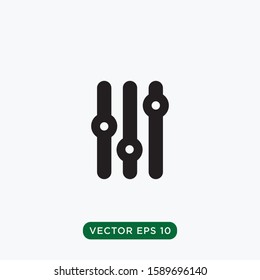 sound wave icon vector design template