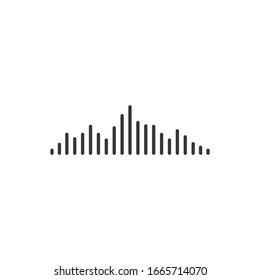 Sound Wave Icon Vector Illustration