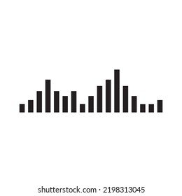 sound wave icon vector illustration symbol design
