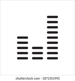 Sound Wave Icon Vector Logo Template Illustration
