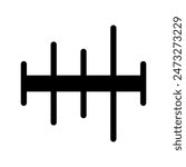 Sound Wave Icon Vector Symbol Design Illustration