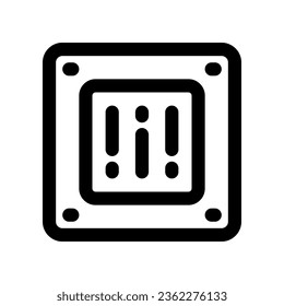 sound wave icon. vector icon for your website, mobile, presentation, and logo design.