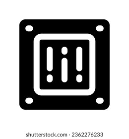 sound wave icon. vector icon for your website, mobile, presentation, and logo design.