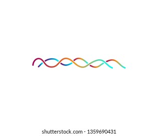 
sound wave illustration logo vector icon template - Vector