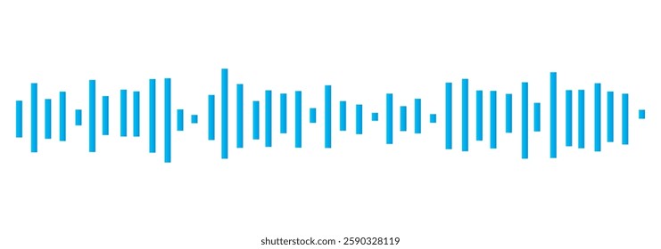 sound wave illustration logo vector icon template