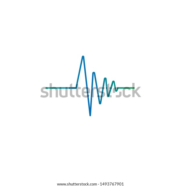 Sound Wave Illustration Logo Vector Icon Stock Vector (Royalty Free ...