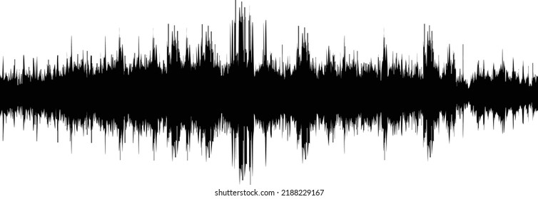 Forma de onda de onda de onda de onda de sonido