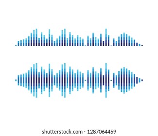 Sound wave illustration - Vector