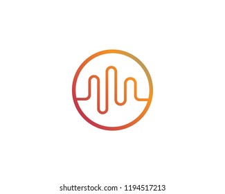 sound wave ilustration