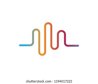 sound wave ilustration