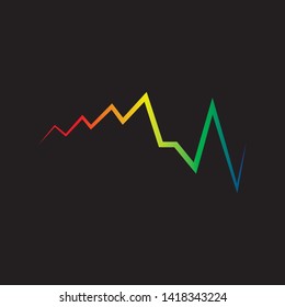 sound wave ilustration logo vector icon template
