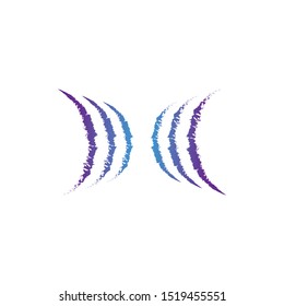 
sound wave ilustration logo vector icon template