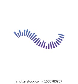 
sound wave ilustration logo vector icon template