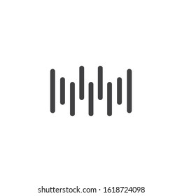 
sound wave ilustration logo vector icon template