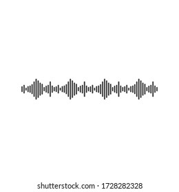 
sound wave ilustration logo vector icon template